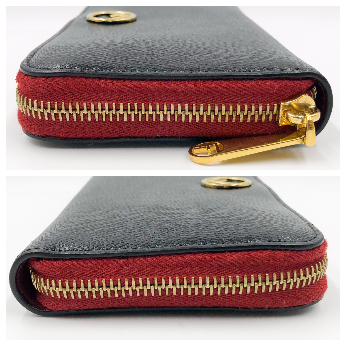 1円～『正規品』 FENDI フェンディ 長財布　ラウンドファスナー フェンディ FENDI 長財布 １円 メンズ長財布 FFロゴ