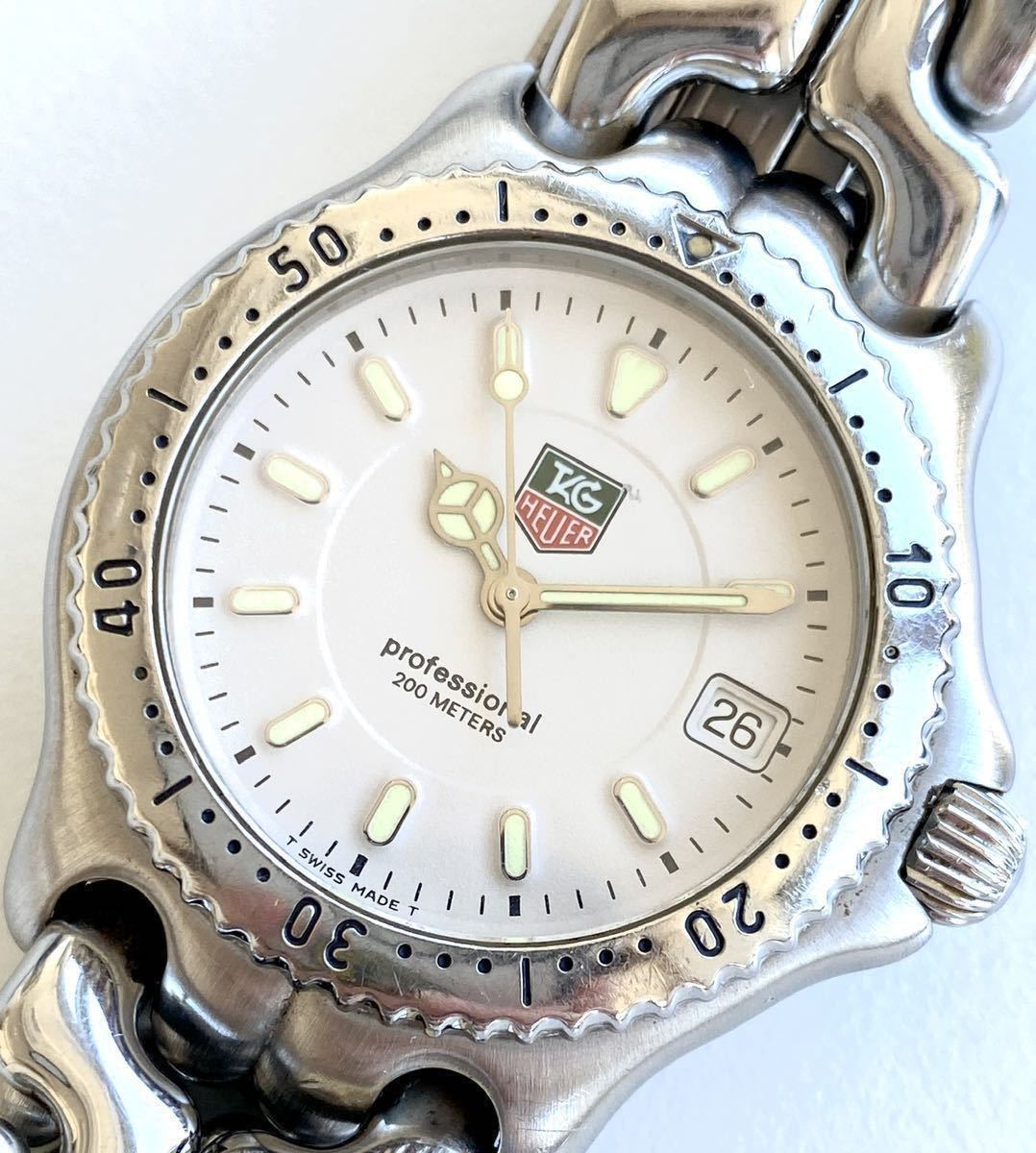 ✨稼動品✨タグ ホイヤー プロフェッショナル 腕時計 WG1212-K0 セル