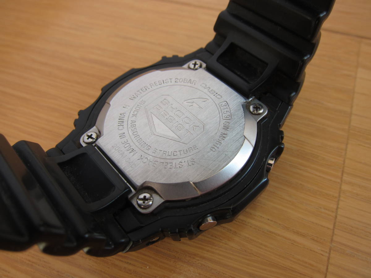 CASIO G-SHOCK GW-M5610-1JF【ジャンク品】電波ソーラー G-SHOCK CASIO