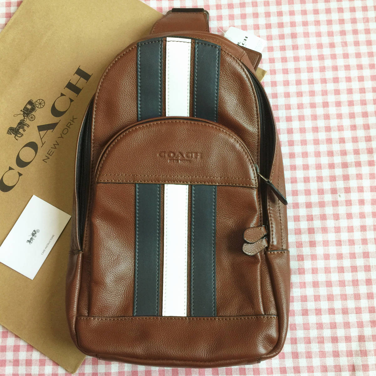 コーチバッグ F49318 サドル ボディーバッグ スリングバッグ  