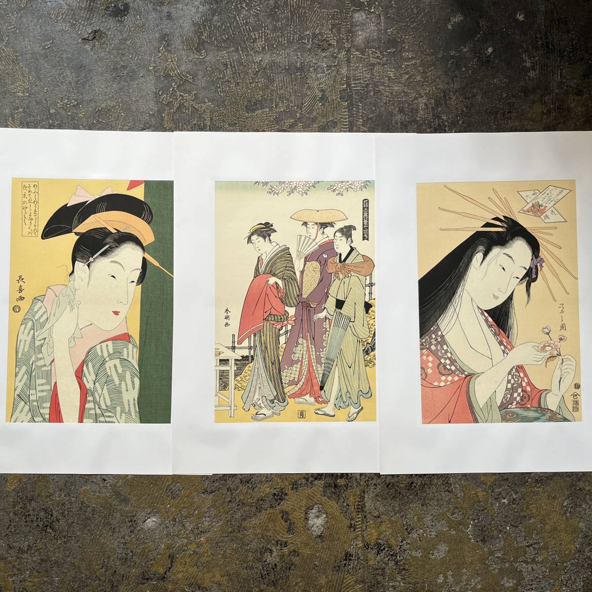 ①【歴代名作浮世繪美人畫大系Ⅰ】アダチ版画研究所 全27図 美人画 手