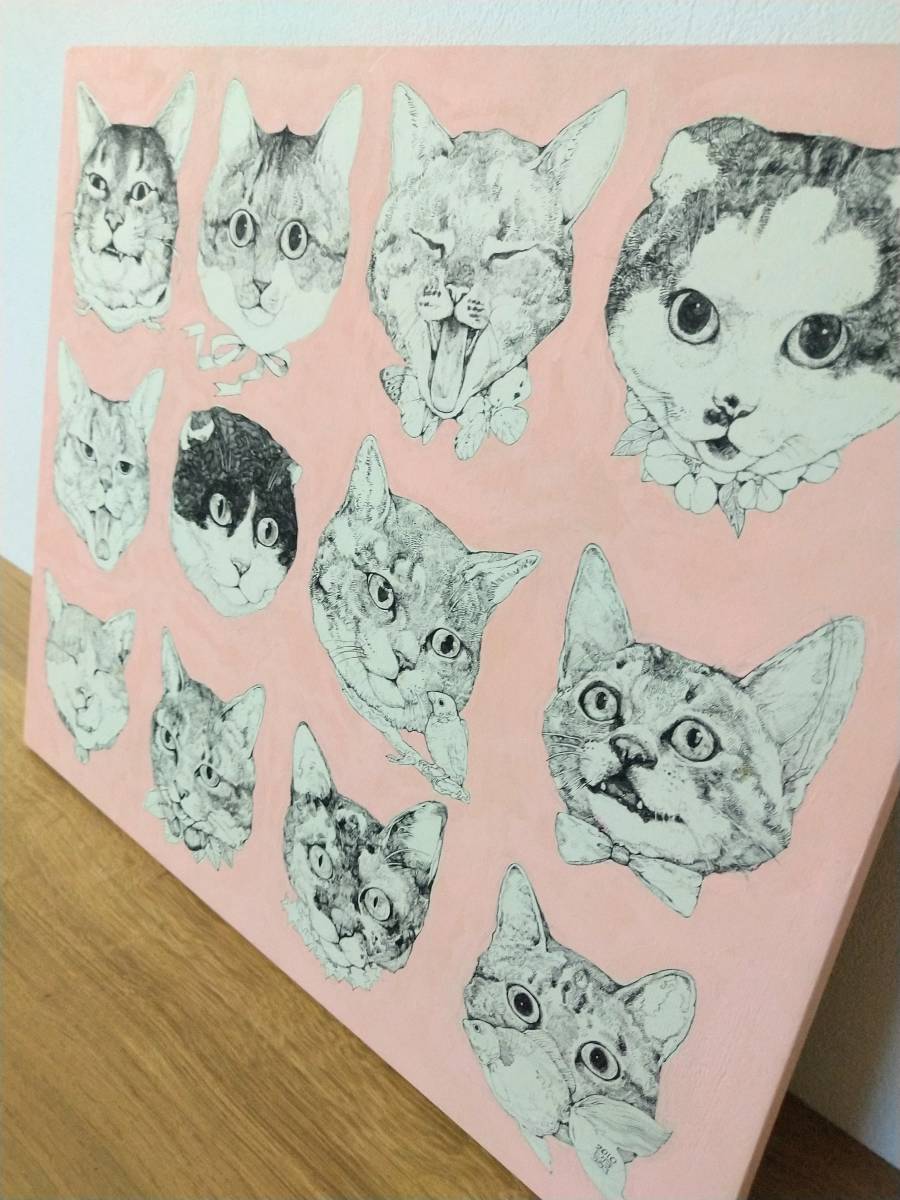 ヒグチユウコさん直筆 原画「DOZEN」「真作」(サイン入り)【作品サイズ