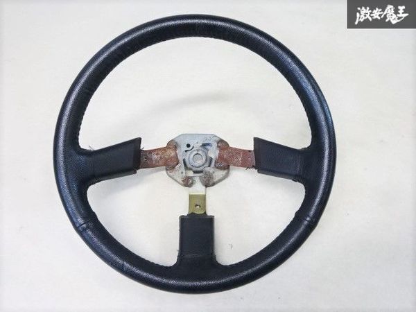 トヨタ 純正 AW11 MR2 ステアリング ホイール ハンドル 内装 直径 約