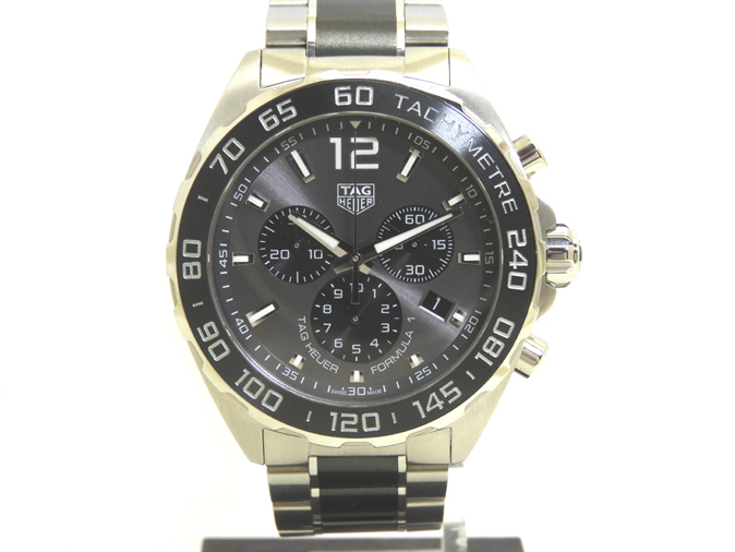 タグホイヤー フォーミュラ1 CAZ1011.BA0843 クオーツ式 メンズ腕時計 クロノグラフ カレンダー TAG HEUER FORMULA1 中古動作品