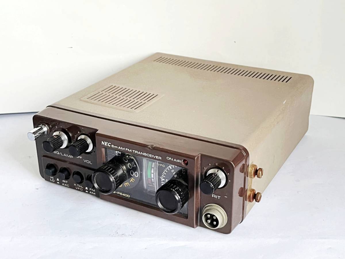 CQ-P6400 NEC 50MHz 6m AM⁄FM ポータブルトランシーバー - AM Yahoo