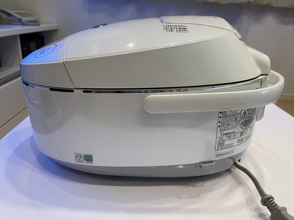 即発送　SANYO 炊飯器　おどり炊き ECJ-XW10A ホワイト ECJ-XP10(W) 概要 - 圧力IHジャー炊飯器：匠純銅 おどり炊き