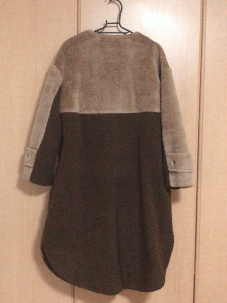 【美品】doll up oops　paradise picnic パラダイスピクニック　厚手コート　ブラウン　ベージュ　size３８