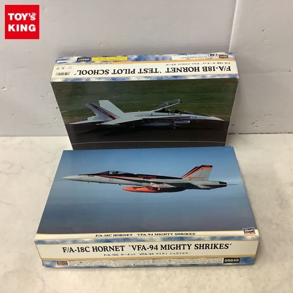 1円〜 ハセガワ 1/48 F/A-18C ホーネット VFA-94 マイティ シュライク
