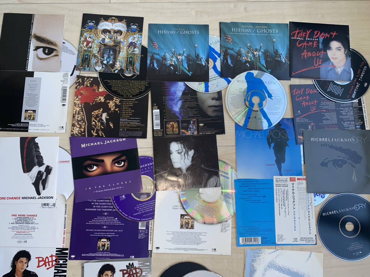 送料無料！Michael Jackson CD34枚セット（アルバム15枚・シングル19枚