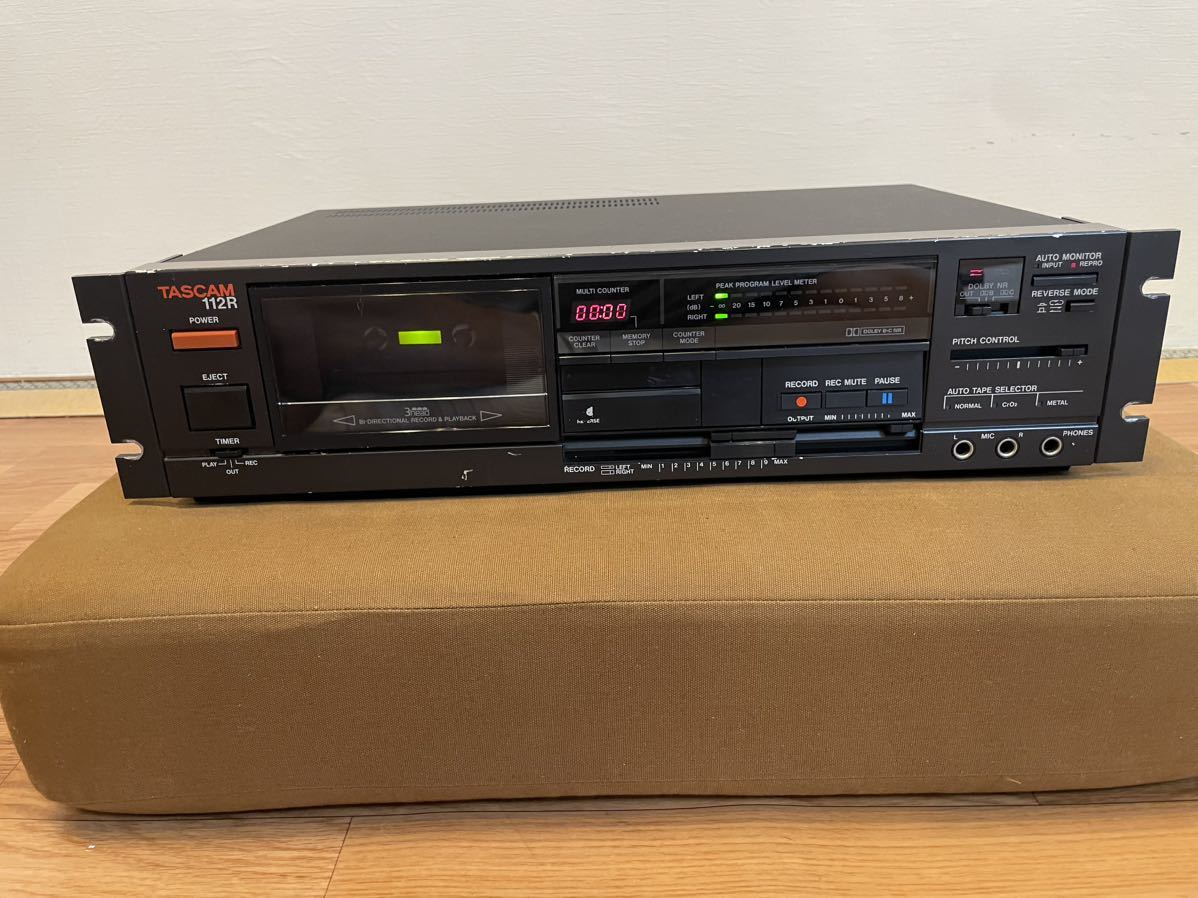 TASCAM タスカム 112R カセットデッキ ジャンク品 カセットデッキ