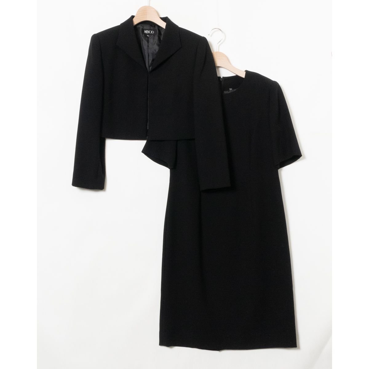 MENDO アンサンブル ジャケット ワンピース 11AR ポリエステル100  