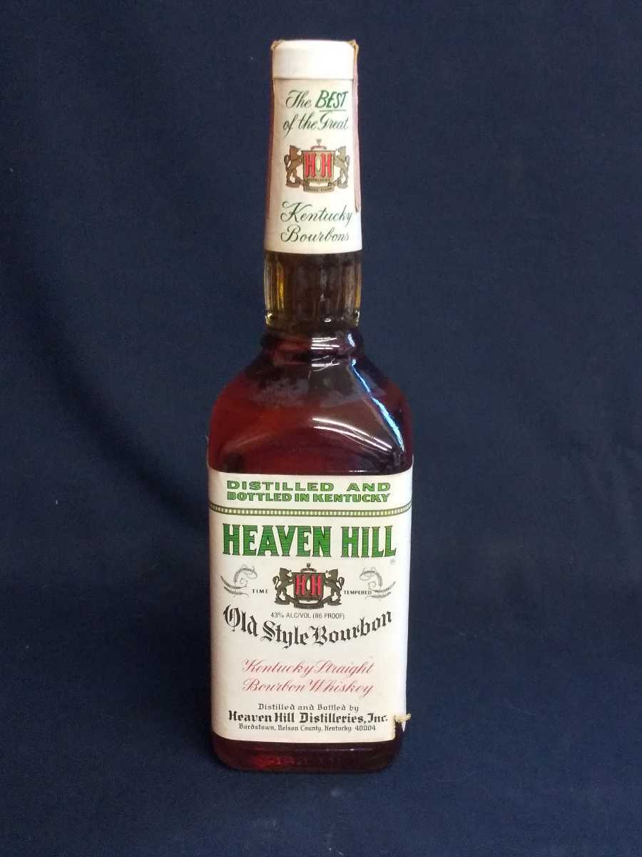未開封 特級 HEAVEN HILL バーボン 43% 750ml 古酒 Yahoo!オークション