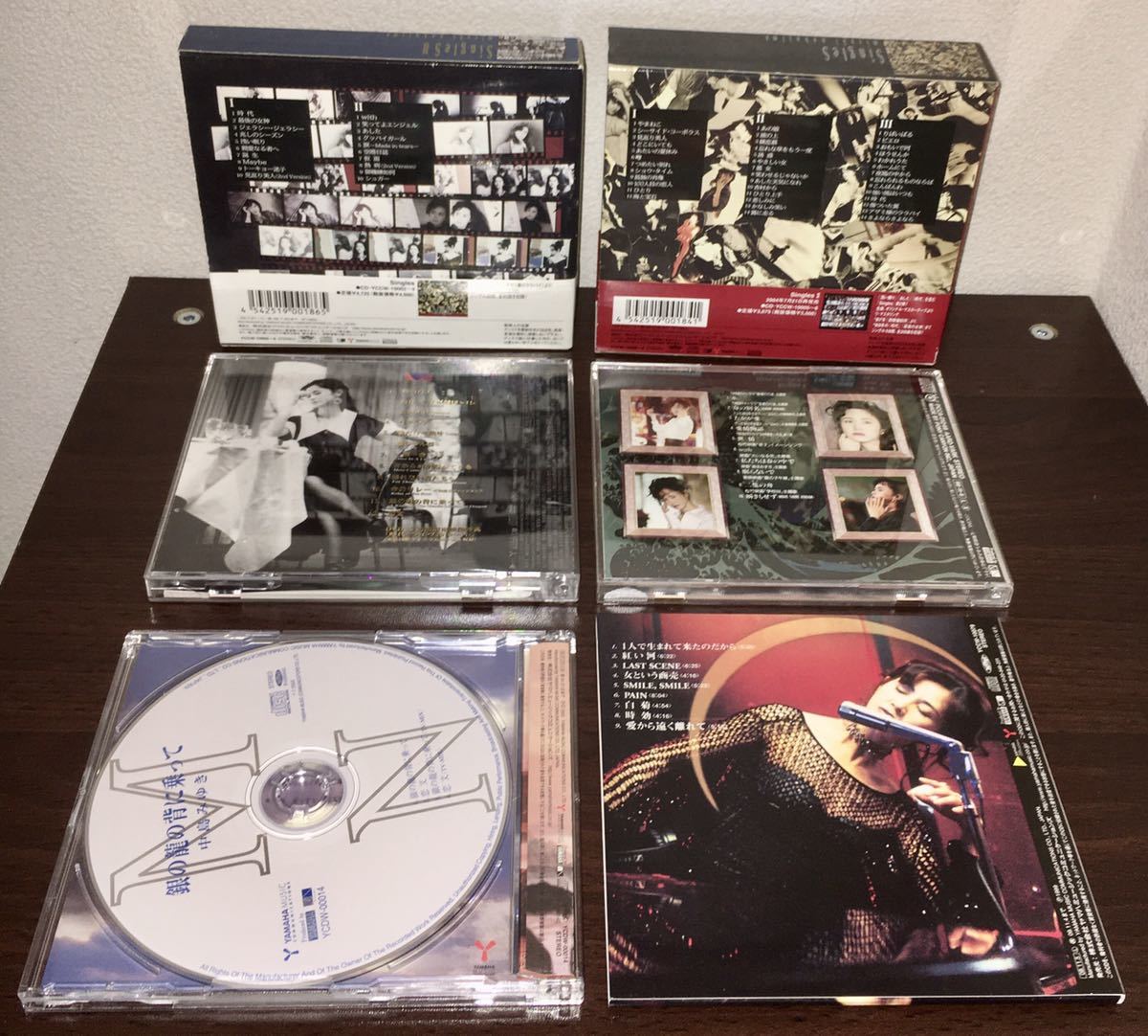 中島みゆき CD 「Singles」「Singles II」「大銀幕」「銀の龍の背に 