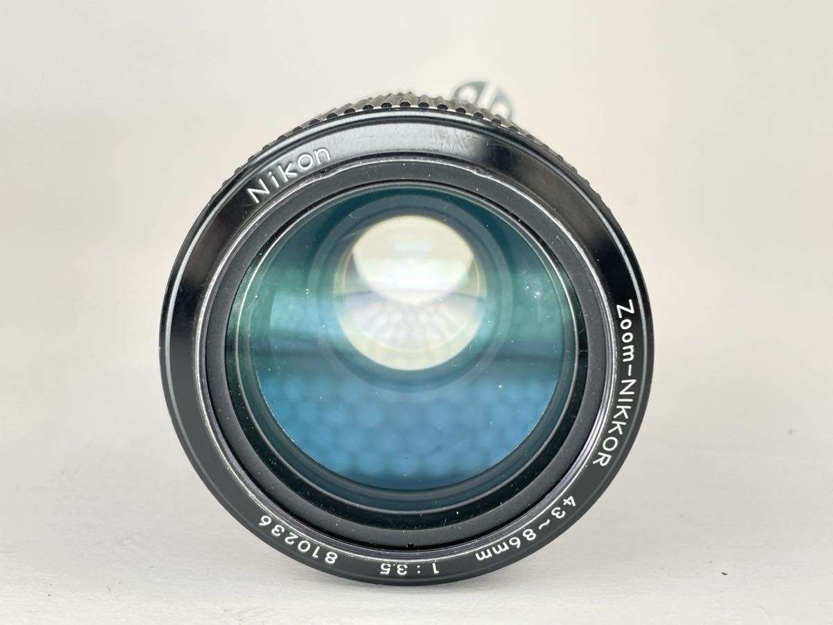 14 Nikon FE / ZOOM-NIKKOR 43-86mm 1:3.5 ジャンク 1円スタート!! 43-86mm