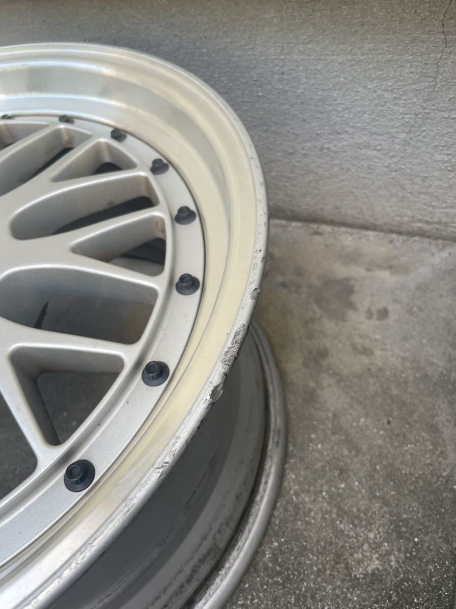 当時物 深リム BBS LM 17インチ 9J +35 5穴 114.3 シルバー(5穴)｜売買