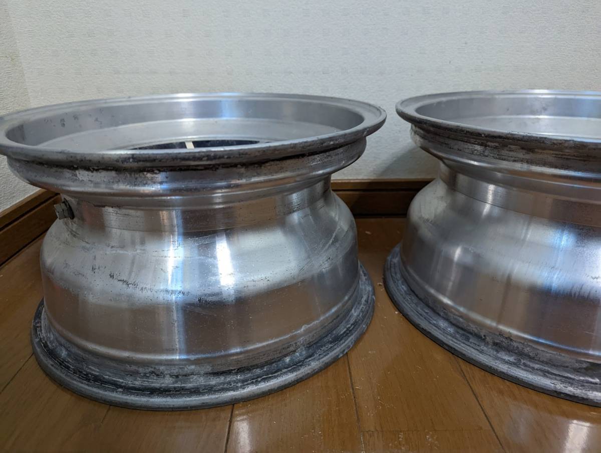 当時物　ハヤシレーシング　7.5J±0　114.3×２　2本　ハコスカ、510、ケンメリ、ブルーバードやブタケツ等に　ハヤシ　ストリート