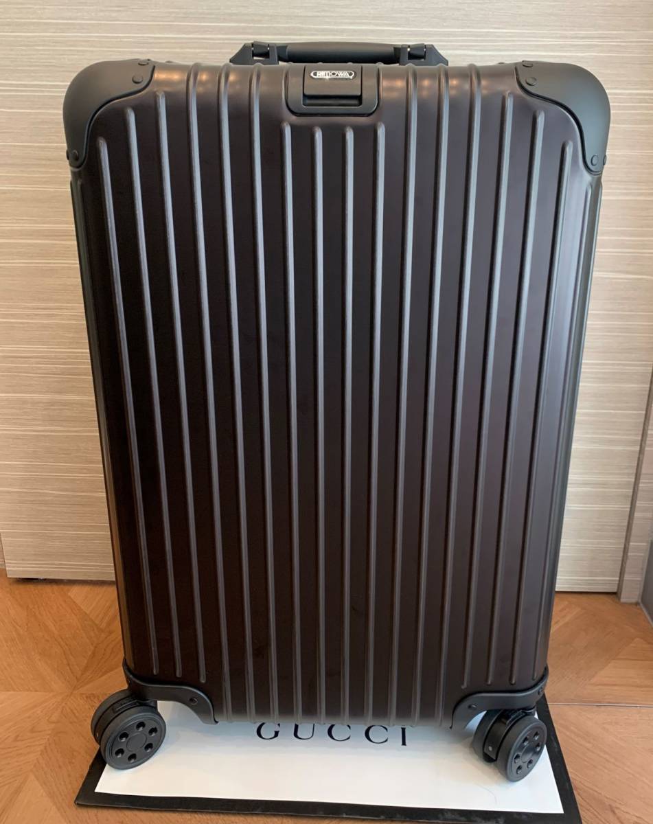 美品 RIMOWA TOPAS STEALTH リモワトパーズ ステルス 愛らし 98L