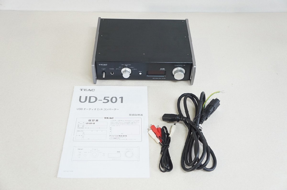 NZ] [Sa206810] TEAC ティアック UD-501 USB オーディオ D/A