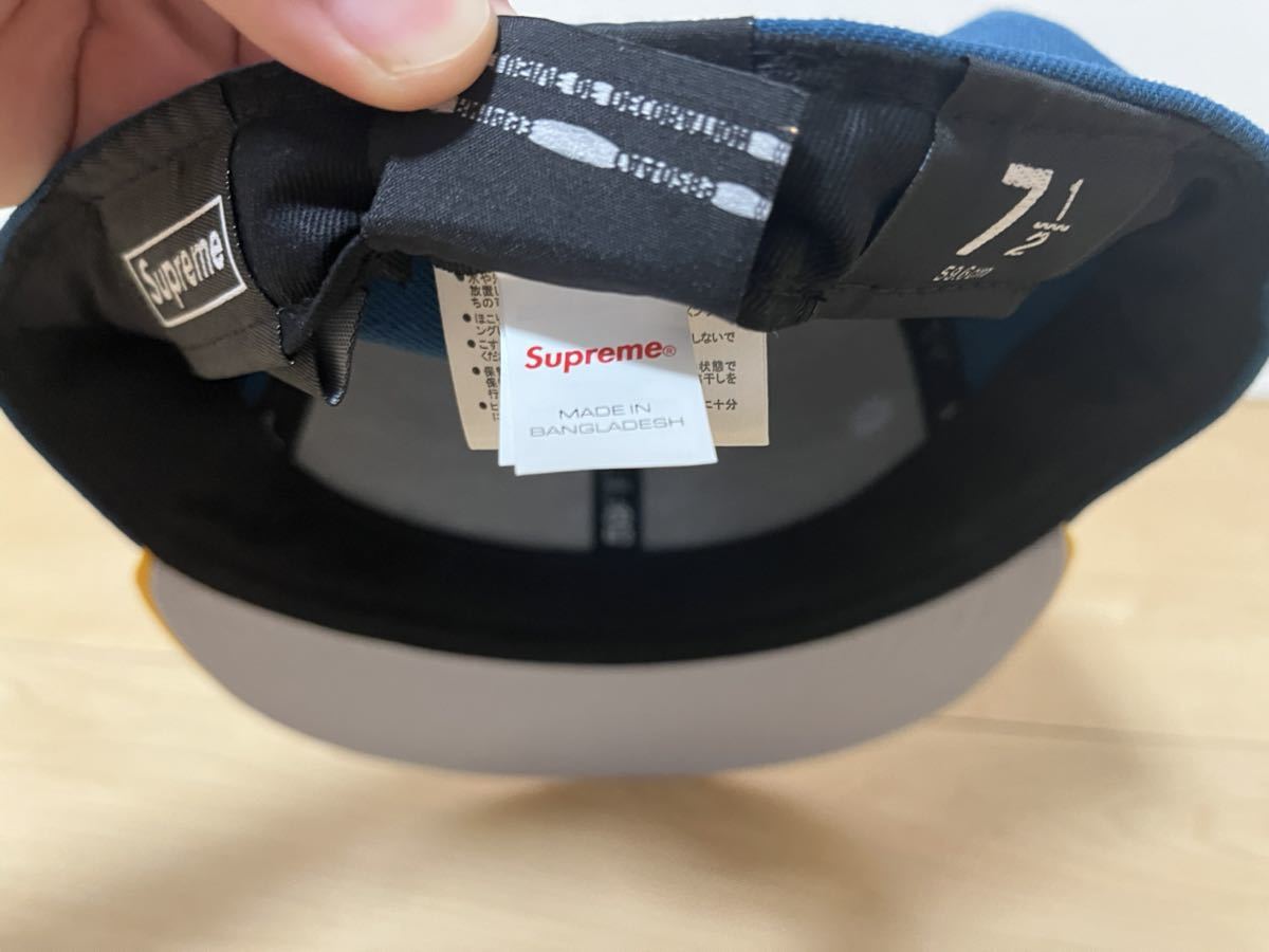 supreme 22SS GOAT New Era Dark Teal 7 1/2 シュプリーム ニューエラ 