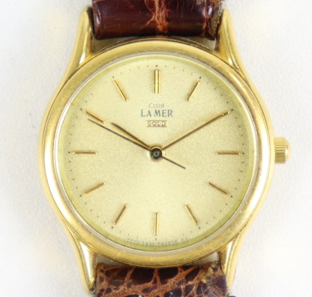 18K 750】CITIZEN GN 7-S シチズン CLUB LA MER GOLD 腕時計 金無垢 