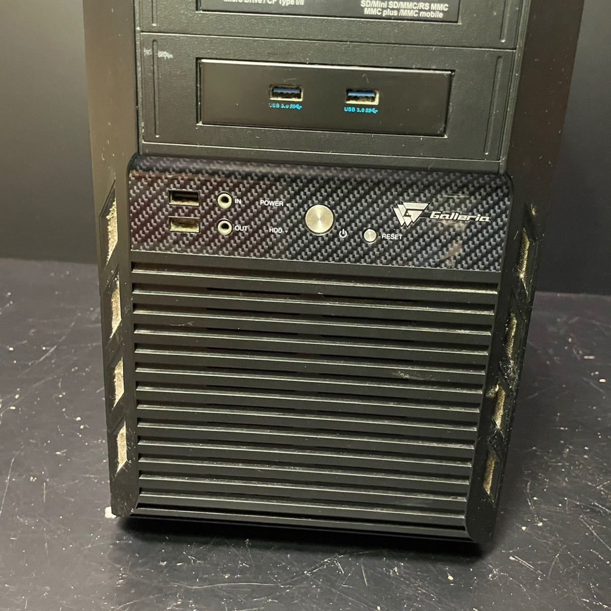 GALLERIA ゲーミングデスクトップPC（部品取り用）