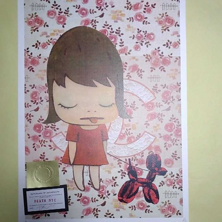 DEATH NYC 奈良美智 アートポスター 希少　極美品／未使用 Yahoo!オークション - DEATH NYC 奈良美智 NARAYOSHITOMO ルイヴィトン
