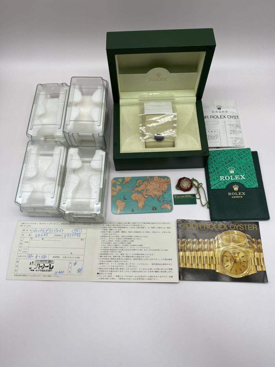ロレックス ROLEX | GINZA 付属品 RASIN ロレックスの箱や付属品を歴代