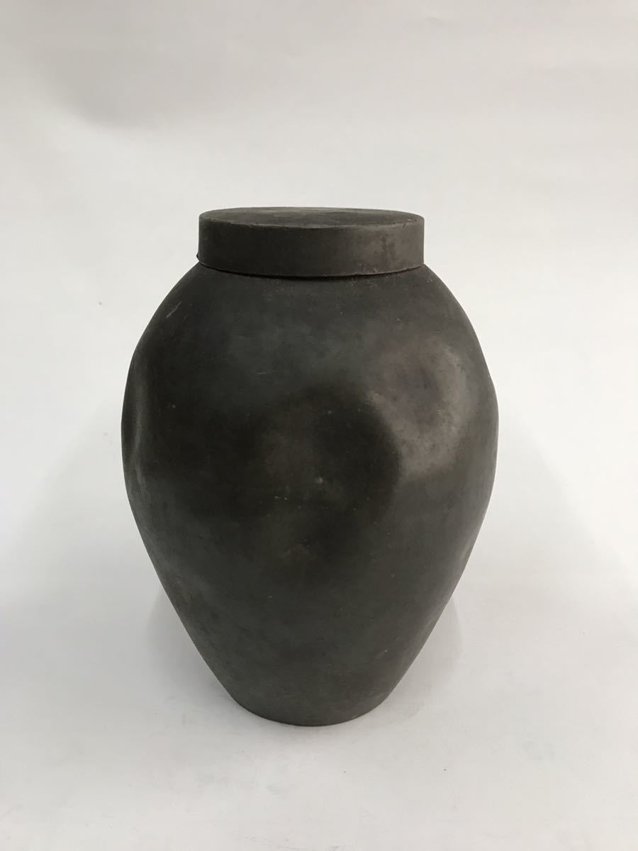 煎茶道具 古錫 茶入 壷 【公式通販】