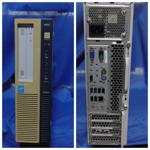 パソコンの ヤフオク Nec Pc Mk34llzdg 24液晶セット I3 3240 4g 250 パソコンの