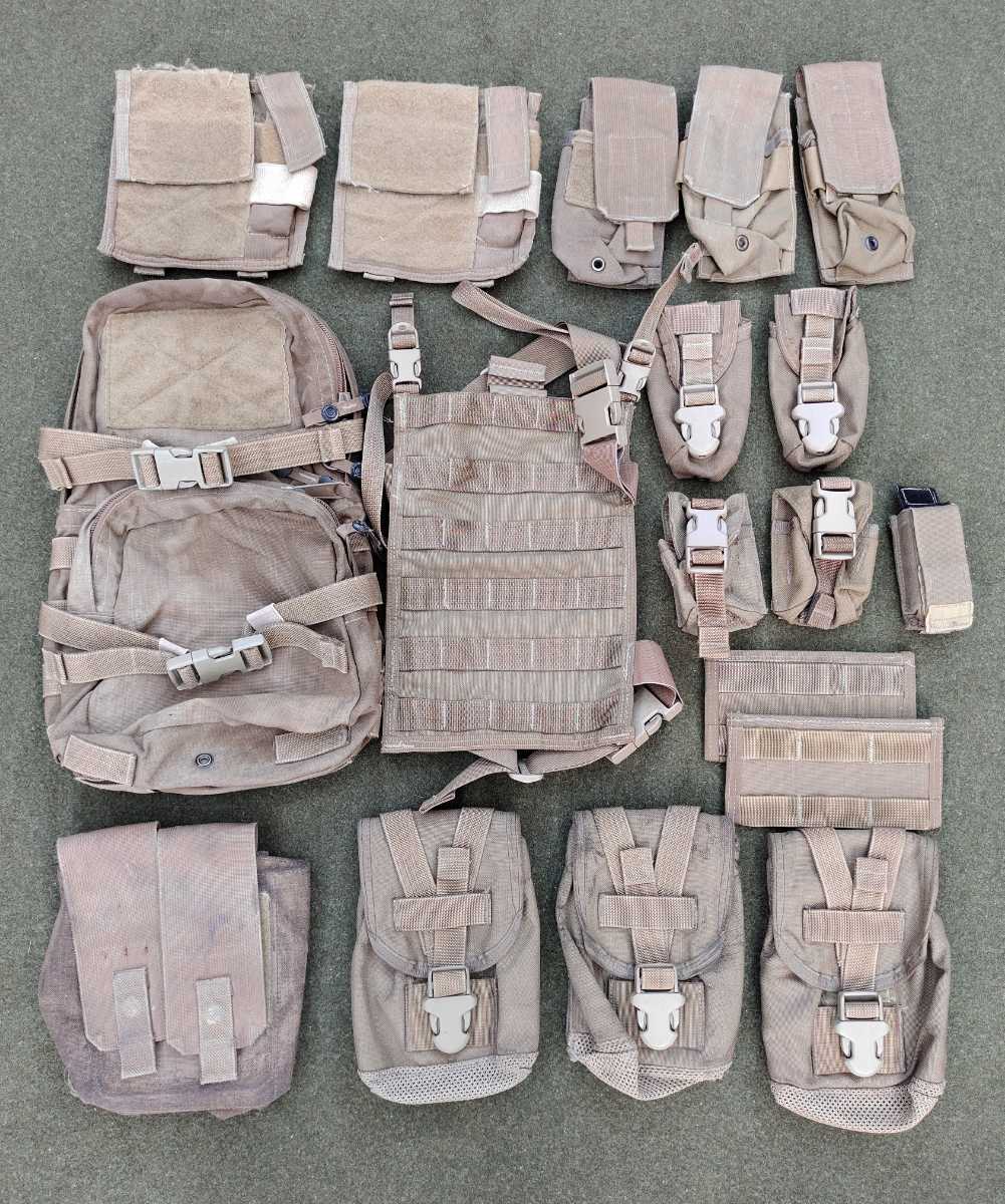 実物 FSBE2 ポーチ 放出品セット海兵隊 marsoc リーコン コヨーテ pvs