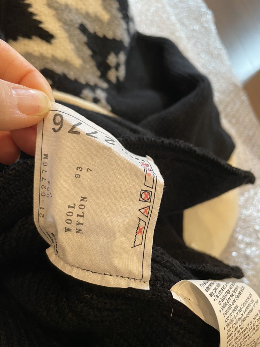 sacai 新品 ニット 02776 sacai ホリデーコレクション ライダース 