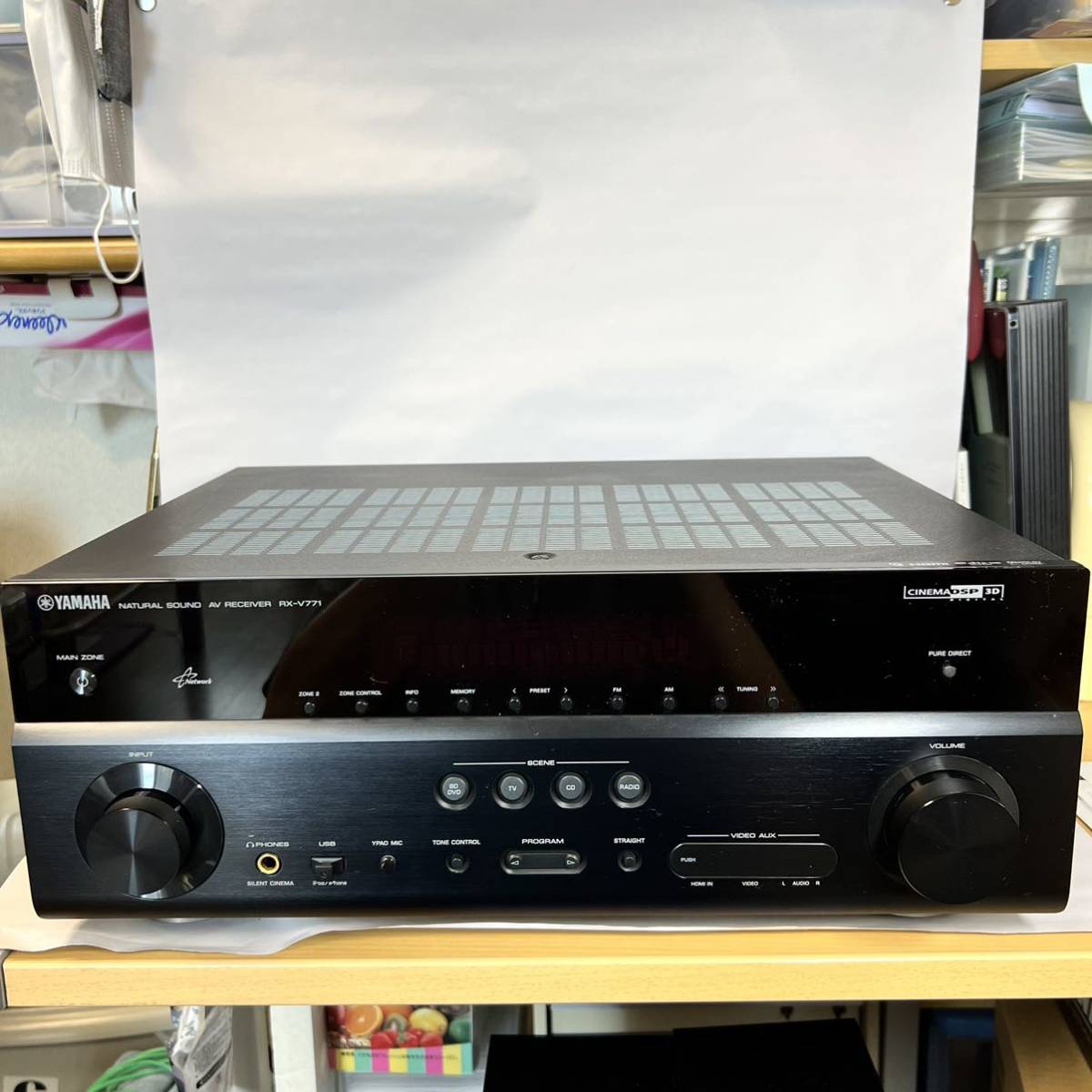 YAMAHA　AVアンプ　RX-V771　（ジャンク扱い） YAMAHA RX-V771 ジャンク RX-771 RX-V777BT YAMAHA AVレシーバー RX