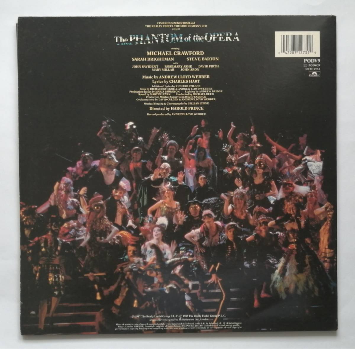 廃盤 限定盤 CD オペラの怪人 オリジナル・サウンドトラック ロイ・バッド