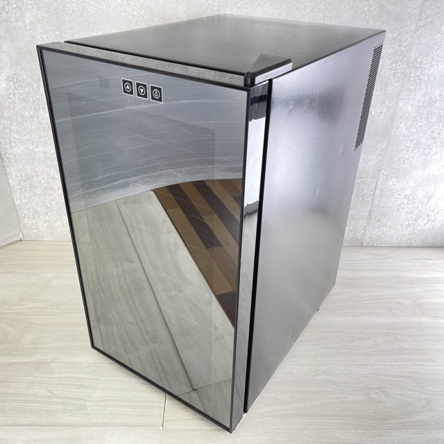 ワインセラー コンポジット製 ☆スリム 家庭用 18本収納 ☆53L 上下二