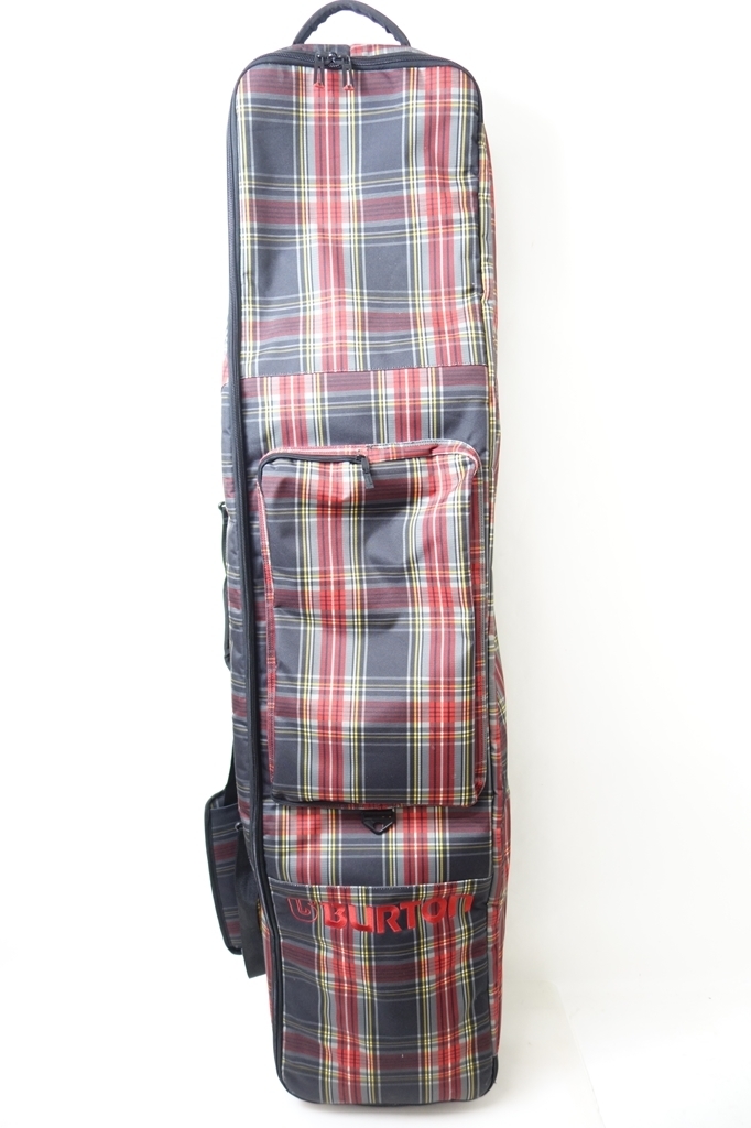 中古 2016年頃 BURTON 146cmまでのボード収納可能 ショルダーベルト付き ウィール(タイヤ)付き大型スノーボードケース バートン