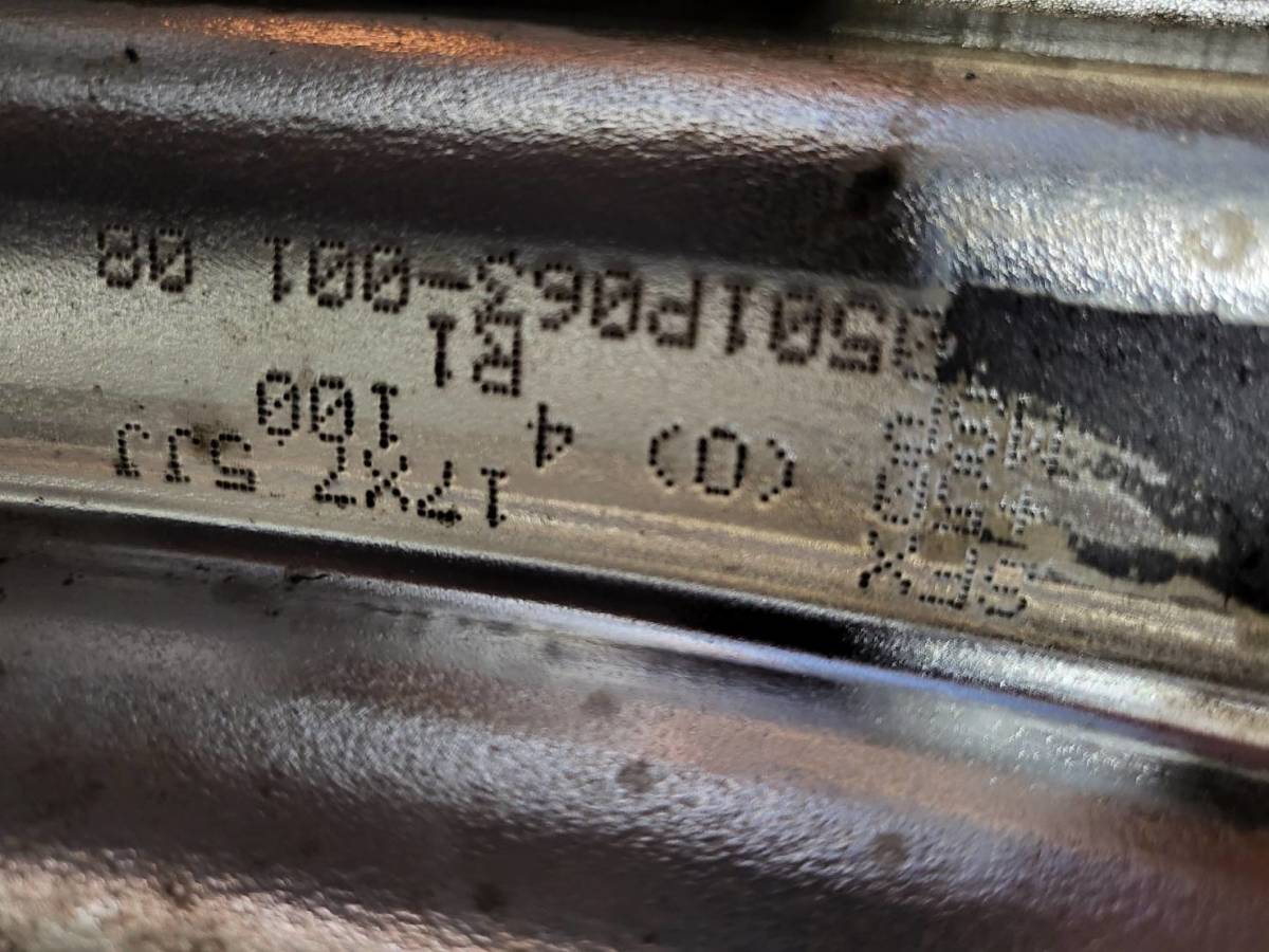 WORK シーカー FX 17インチ　7.5+38　7.5+50　タイヤほぼ新品_10