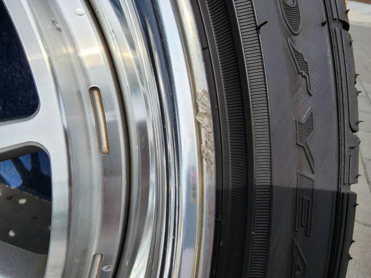 WORK シーカー FX 17インチ　7.5+38　7.5+50　タイヤほぼ新品_4