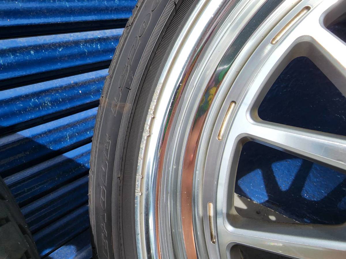 WORK シーカー FX 17インチ　7.5+38　7.5+50　タイヤほぼ新品_7