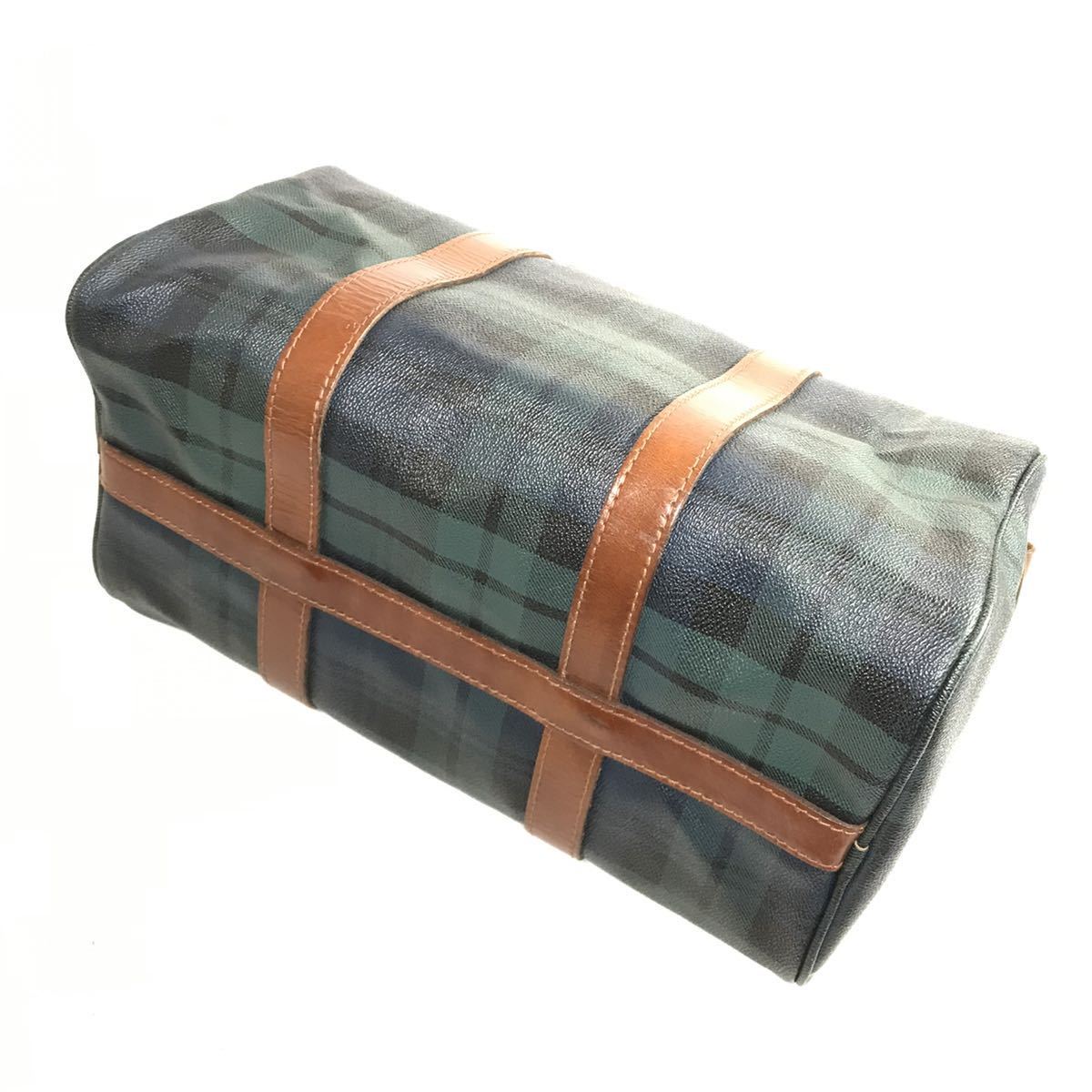 ラルフローレン 本物 POLO RALPH LAUREN ハンドバッグ チェック柄 ミニ