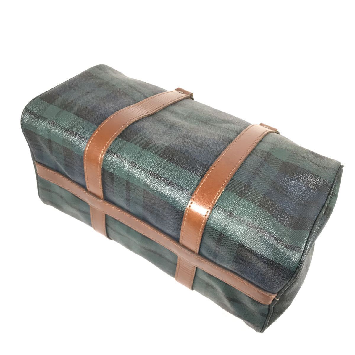 ラルフローレン 本物 POLO RALPH LAUREN ハンドバッグ チェック柄 ミニ