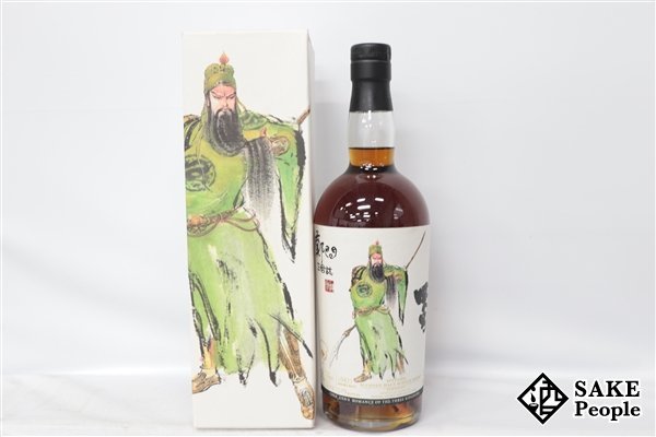 WHISKY ◇1円～ バーンサイド 28年 1991-2019 三国志 関羽 700ml 58.4 