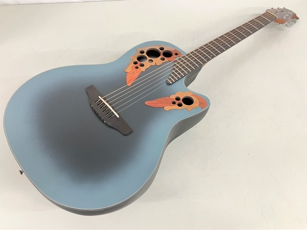 OVATION CE44-RBB R.BLUE エレアコ ギター 中古 美品 K6856347 