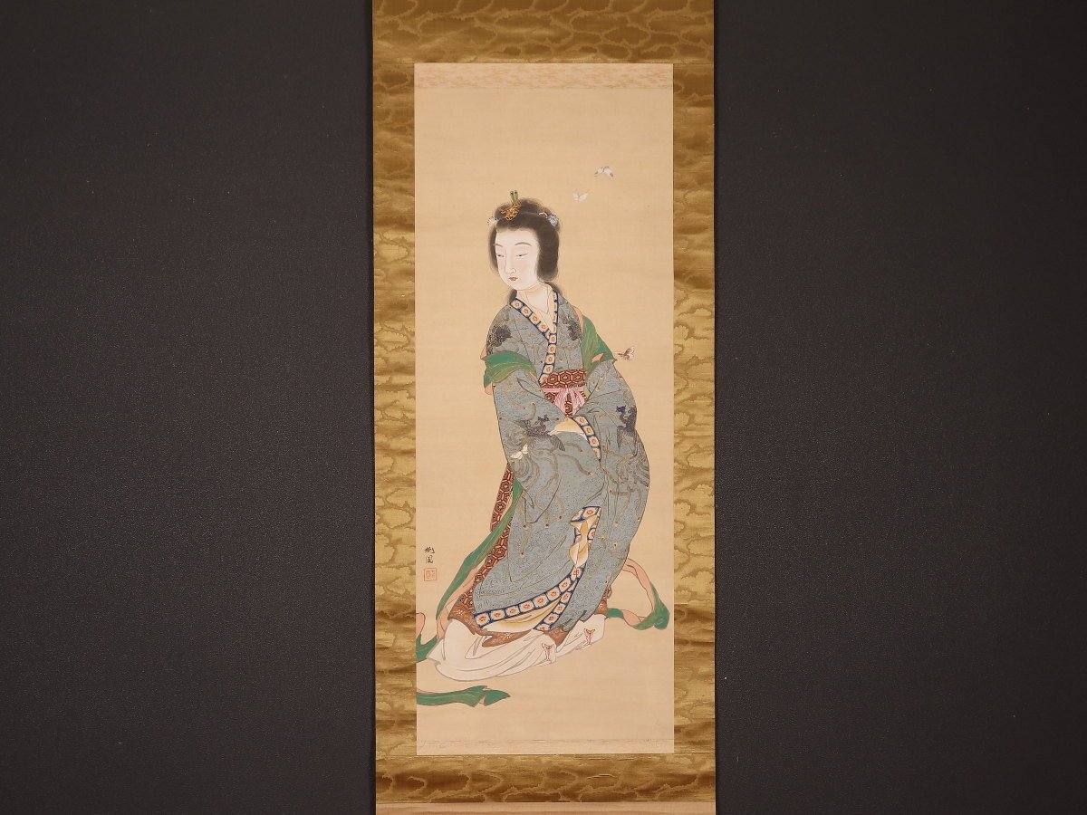 T89 ①中国画<唐美人>（3種完+小型シート） T89 ①中国画<唐美人>（3種完+小型シート） 美術品・アンティーク