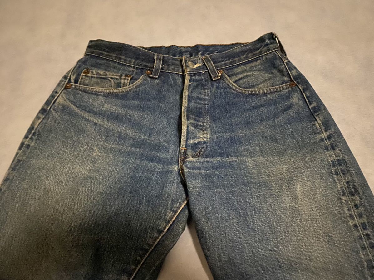 雰囲気抜群 80s Levis 501 赤耳 W30 ハチマル USA製 ビンテージ 