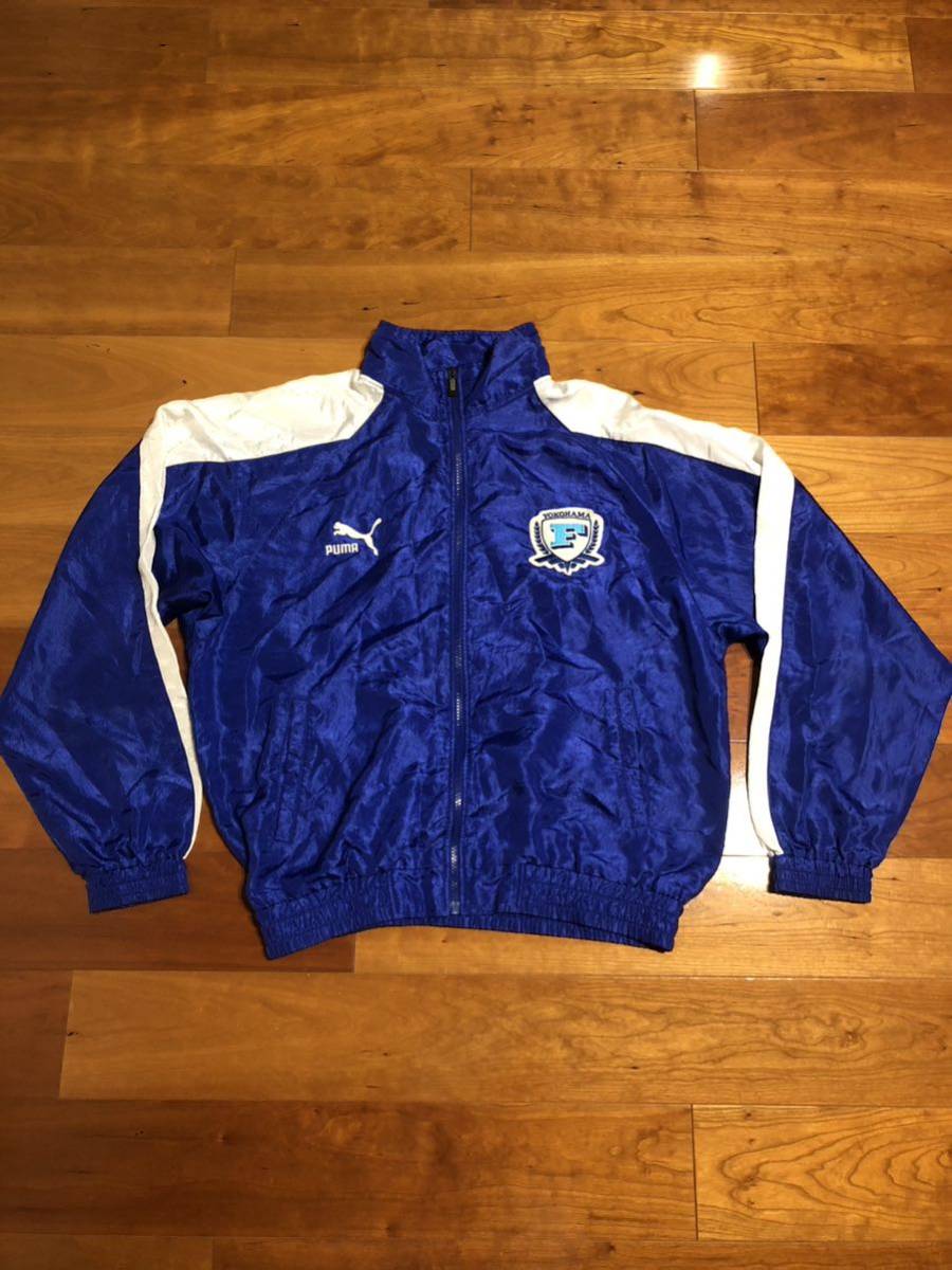 横浜フリューゲルス　ウインドブレーカー　チーム支給品　中古