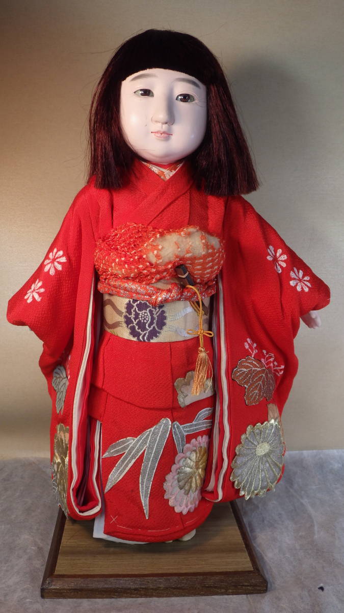 市松人形 昭和初期 女の子 光印 50㎝ 光龍斎 初代東光 丸平 - メルカリ