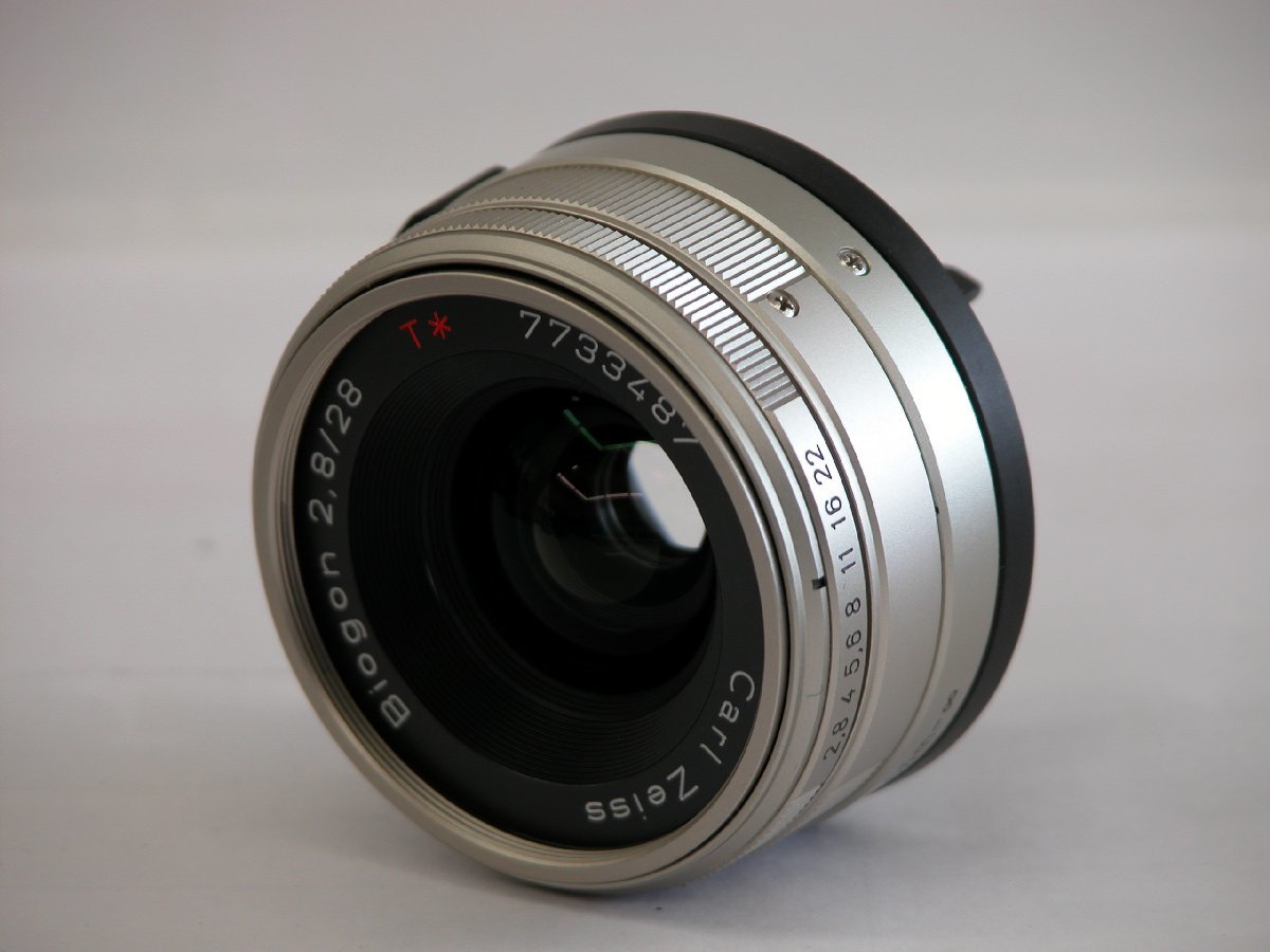 CONTAX G ビオゴン 28 F2，8 極上品 CONTAX 28mm Biogon 0