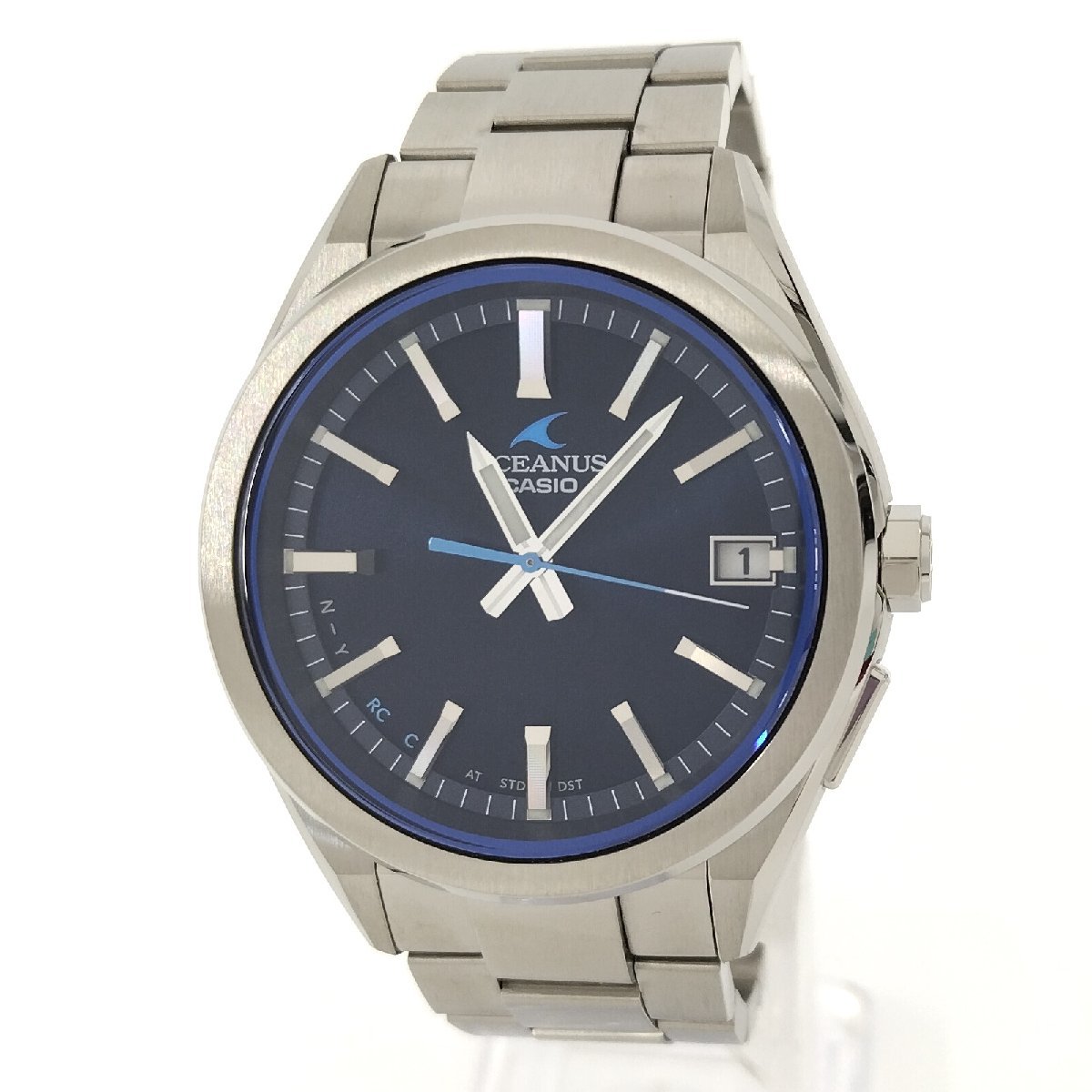 1円～OCEANUS オシアナス OCW-T1000-1AJF 電波ソーラー クオーツ 