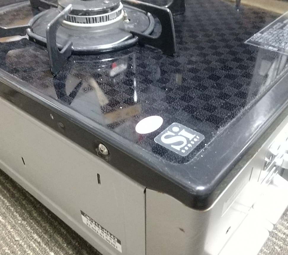 美品 大阪ガス ガスコンロ 20年製 lg2282tl ガラストップ ガステーブル 