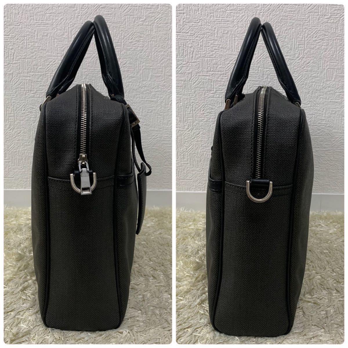 1円〜 BVLGARI ブルガリ ビジネスバッグ 2way ウィークエンド PVC 